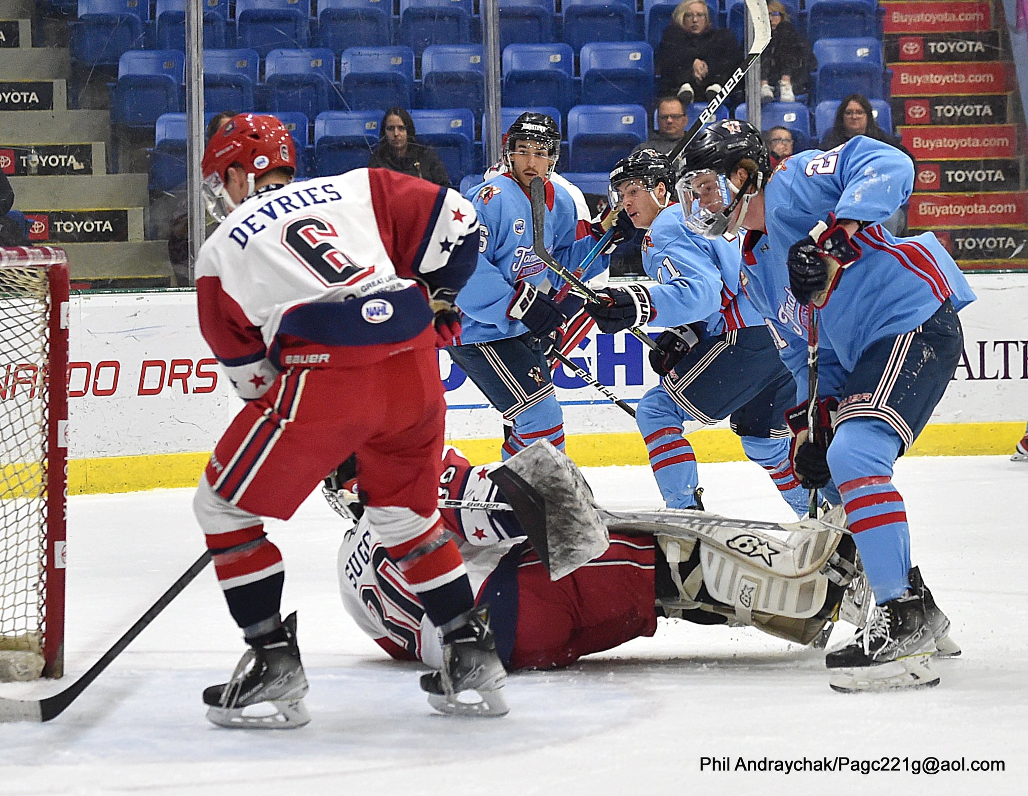 Johnstown Tomahawks 2022 NAHL Playoffs Game 2 1ST SUMMIT ARENA